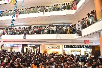 Sita Ramam Movie Team PVP Mall In Vijayawada